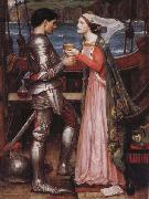 John William Waterhouse Tristram and Isolde oil painting on canvas